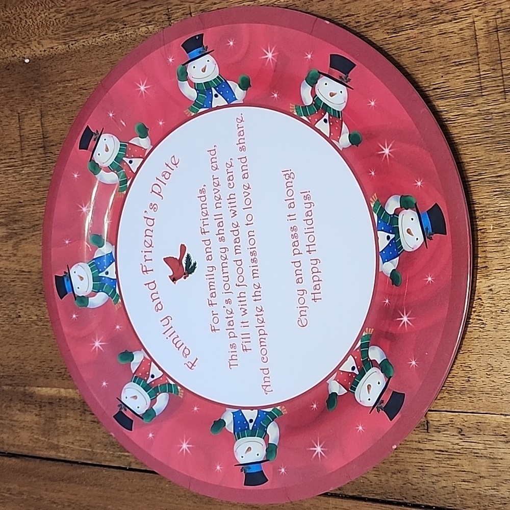FAMILY AND FRIENDS  PLATE
